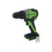 Аккумуляторная дрель-шуруповерт Greenworks GD24DD90, 24V, 90 Нм, бесщеточная, без АКБ и ЗУ 3707507