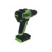 Аккумуляторная дрель-шуруповерт Greenworks GD24DD90, 24V, 90 Нм, бесщеточная, без АКБ и ЗУ 3707507