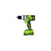 Аккумуляторная дрель-шуруповерт Greenworks GD24DD 3704007