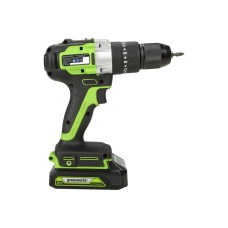 Аккумуляторная дрель-шуруповерт GreenWorks GD24DD60K2 3704107UA