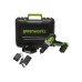 Аккумуляторная дрель-шуруповерт GreenWorks GD24DD60K2 3704107UA