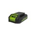 Аккумуляторная газонокосилка Greenworks G24LM32K2, 24V, 33 см, c АКБ 2АЧ и ЗУ 2509607
