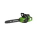 Аккумуляторная цепная пила Greenworks GD40CS18 40 см, АКБ 6 А*ч, ЗУ 2005807UF
