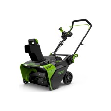 Аккумуляторный бесщеточный снегоуборщик GreenWorks GD82ST 82V, АКБ 5Ач и ЗУ 2602507UB
