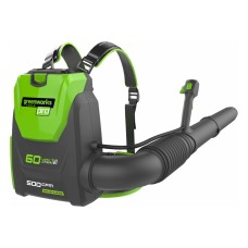Аккумуляторный ранцевый бесщеточный воздуходув Greenworks GD60BPB 2402307