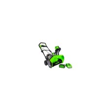Аккумуляторный снегоуборщик GreenWorks GD40ST, 40V, 51 см, бесщеточный, с 1хАКБ 5 Ач и ЗУ 2600007UG