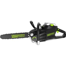 Бесщеточная аккумуляторная цепная пила Greenworks GC82CS25 82 В, с АКБ 5 А*ч и ЗУ 2007507UB
