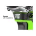 Гайковерт ударный GreenWorks G24IW200, 24V, б/щет, 0-2400об/мин, 3200уд/мин, 3/8'', 200Нм, 1x2Ач, ЗУ, коробка 3803607VUA