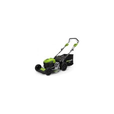 Аккумуляторная газонокосилка Greenworks GD40LM46SP, 40V, 46 см, самоходная, бесщеточная, c 1хАКБ 5 Ач и ЗУ 2506807UG