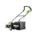Газонокосилка аккумуляторная GreenWorks G40LM35 40V, 35 см, c 1хАКБ 2 Ач c USB и ЗУ 2501907USB2