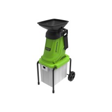 Измельчитель садовый электрический GreenWorks GW-2800SD 220 В, 2800 Вт, с контейнером 2208007