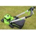 Самоходная бесщеточная аккумуляторная газонокосилка GreenWorks GD40LM48SP 40 В 2517407