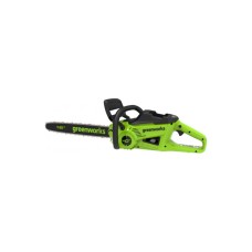 Аккумуляторная цепная пила Greenworks GD40CS20X, 40V, 40 см, 2000 Вт, бесщеточная, c 1хАКБ 4 Ач И ЗУ 2008807UB