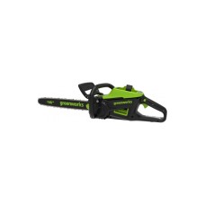 Аккумуляторная цепная пила Greenworks GD60CS25, 60V, 40 см, бесщеточная, 2500 Вт, с 1хАКБ 4 Ач и ЗУ 2008907UB