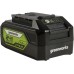 Цепная пила аккумуляторная GreenWorks G24CS25 24V, 25см, c 1хАКБ 4Ач c USBи ЗУ 2007707USB4