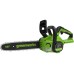 Цепная пила аккумуляторная GreenWorks GD24CS30 24V, 30см, бесщеточная, c 1хАКБ 4 Ач c USB и ЗУ 2007007USB4