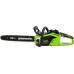 Цепная пила аккумуляторная GreenWorks GD40CS18 40V, 40 см, бесщеточная, до 1.8 КВт, с 1хАКБ 4Ач c USB и ЗУ 2005807USB4