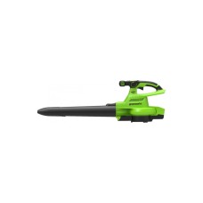 Аккумуляторный воздуходув-садовый пылесос Greenworks GD40BVII, 40V, бесщеточный, без АКБ и ЗУ 2406907