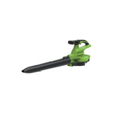 Аккумуляторный воздуходув-садовый пылесос Greenworks GD40BVII, 40V, бесщеточный, c 1хАКБ 5Ач и ЗУ 2406907UG