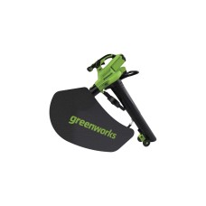 Воздуходув-садовый пылесос аккумуляторный Greenworks GD40BVII, 40V, бесщеточный, c 1хАКБ 4Ач и ЗУ 2406907UB
